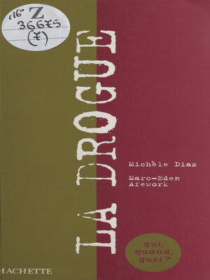 cover image of La drogue